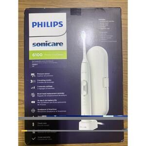 Philips Sonicare 6100 ProtectiveClean Toothbrush WHITE NEW FREE SHIPPING